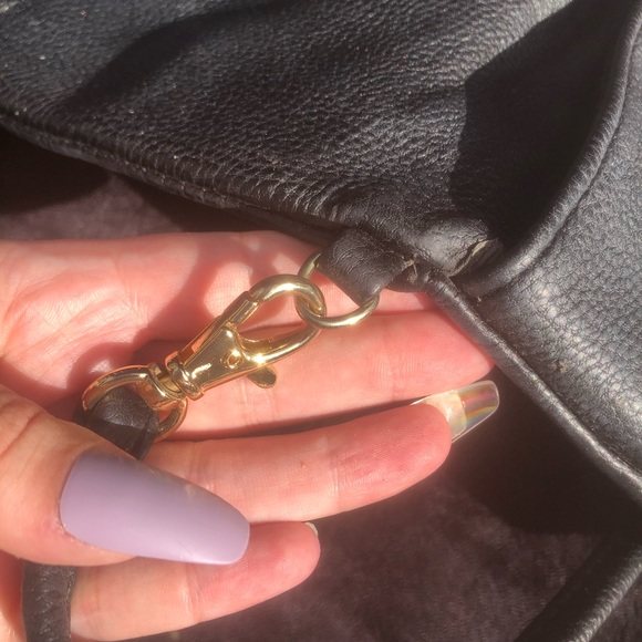 ALDO Clutch Faux Leather Bag, Black Crossbody Clutch - Picture 5 of 5